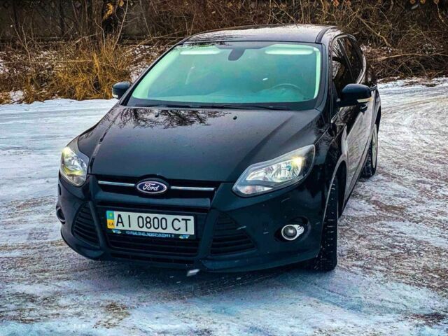 Форд Фокус 2013 в Кагарлыке на Automoto.ua Черный Форд Фокус, объемом двигателя 1.6 л и пробегом 285 тыс. км за 7400 $, фото 1 на Automoto.ua