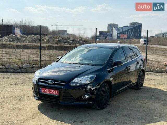 Черный Форд Фокус, объемом двигателя 1.6 л и пробегом 213 тыс. км за 7550 $, фото 1 на Automoto.ua