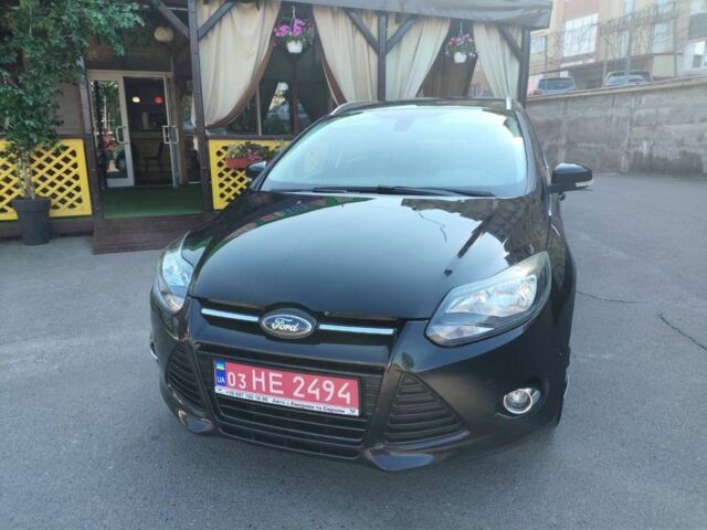 Черный Форд Фокус, объемом двигателя 1.6 л и пробегом 225 тыс. км за 8500 $, фото 1 на Automoto.ua