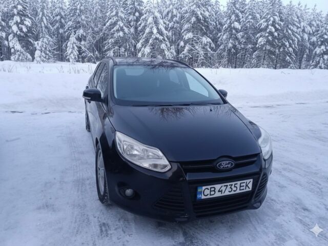 Чорний Форд Фокус, об'ємом двигуна 2 л та пробігом 215 тис. км за 8000 $, фото 1 на Automoto.ua