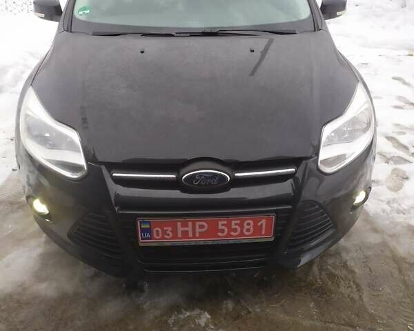 Черный Форд Фокус, объемом двигателя 1.6 л и пробегом 193 тыс. км за 8300 $, фото 1 на Automoto.ua