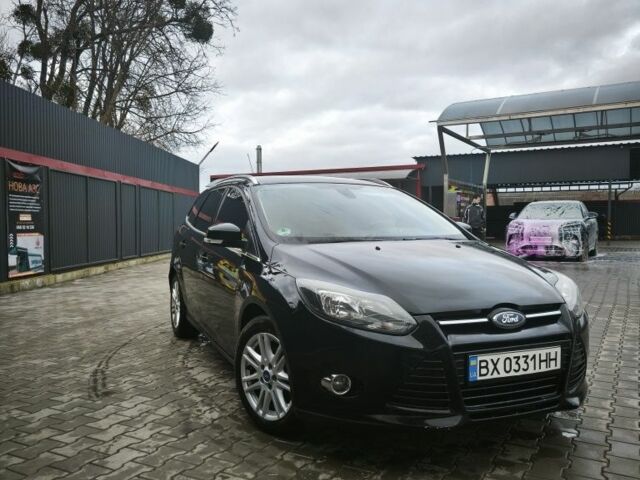 Черный Форд Фокус, объемом двигателя 1.6 л и пробегом 325 тыс. км за 7000 $, фото 1 на Automoto.ua
