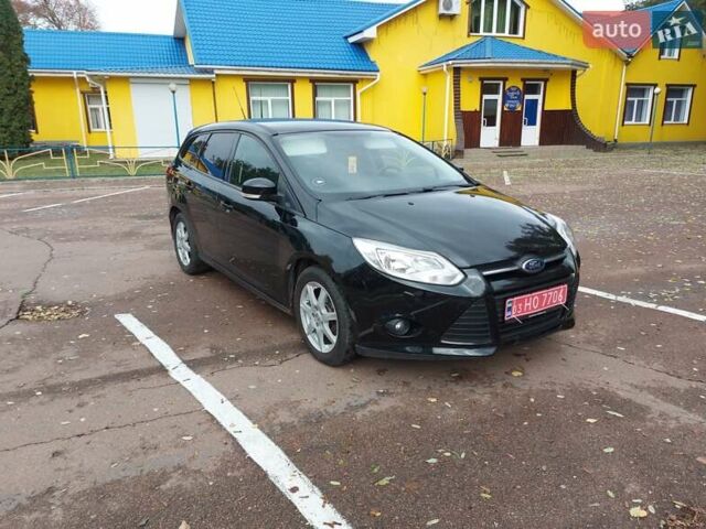 Черный Форд Фокус, объемом двигателя 1.6 л и пробегом 170 тыс. км за 7300 $, фото 1 на Automoto.ua