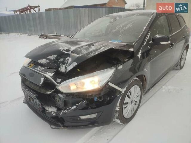 Черный Форд Фокус, объемом двигателя 1.6 л и пробегом 227 тыс. км за 6450 $, фото 1 на Automoto.ua