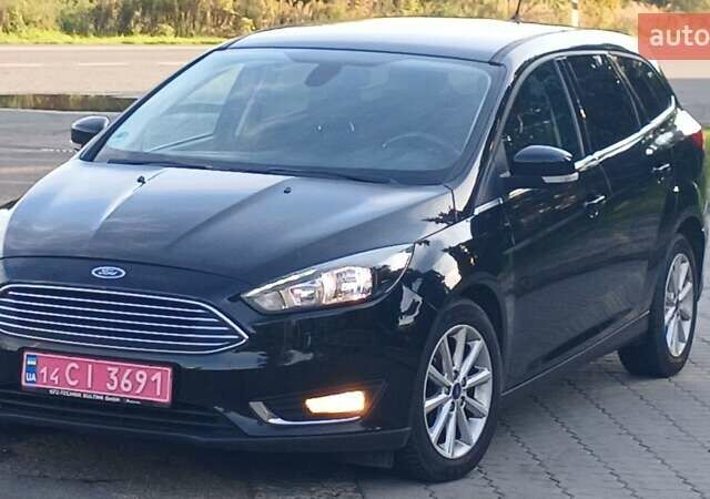 Черный Форд Фокус, объемом двигателя 1.6 л и пробегом 148 тыс. км за 9800 $, фото 1 на Automoto.ua