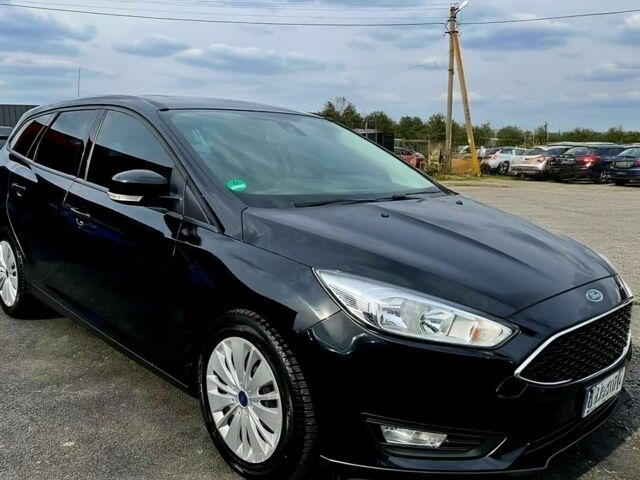 Чорний Форд Фокус, об'ємом двигуна 1.5 л та пробігом 194 тис. км за 8990 $, фото 1 на Automoto.ua