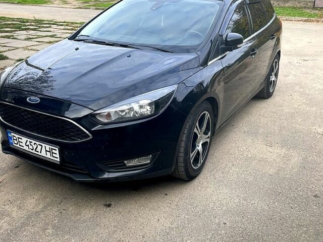 Черный Форд Фокус, объемом двигателя 1.5 л и пробегом 260 тыс. км за 9300 $, фото 1 на Automoto.ua