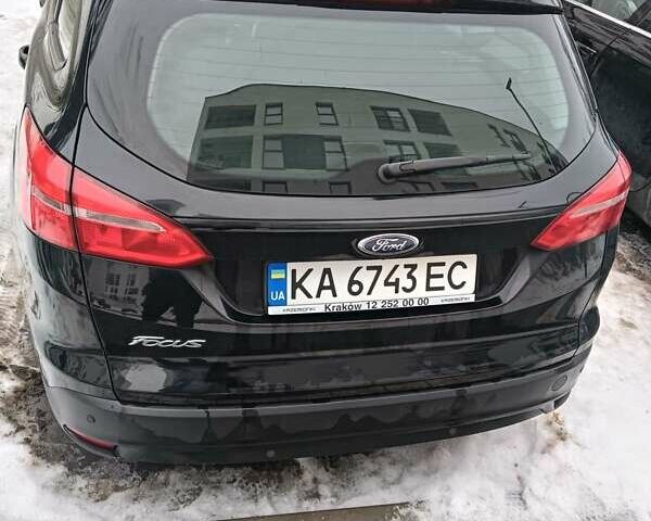 Чорний Форд Фокус, об'ємом двигуна 1.5 л та пробігом 128 тис. км за 8600 $, фото 1 на Automoto.ua
