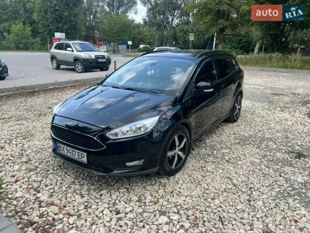 Черный Форд Фокус, объемом двигателя 1.5 л и пробегом 211 тыс. км за 7200 $, фото 1 на Automoto.ua