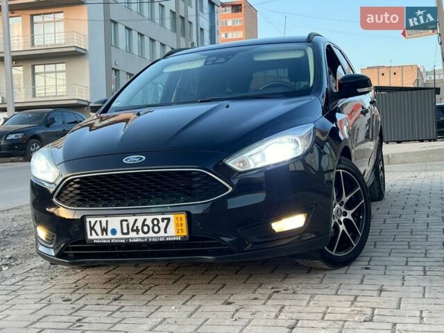Черный Форд Фокус, объемом двигателя 1.5 л и пробегом 224 тыс. км за 8999 $, фото 1 на Automoto.ua