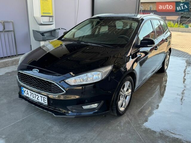 Чорний Форд Фокус, об'ємом двигуна 1.5 л та пробігом 153 тис. км за 8700 $, фото 1 на Automoto.ua