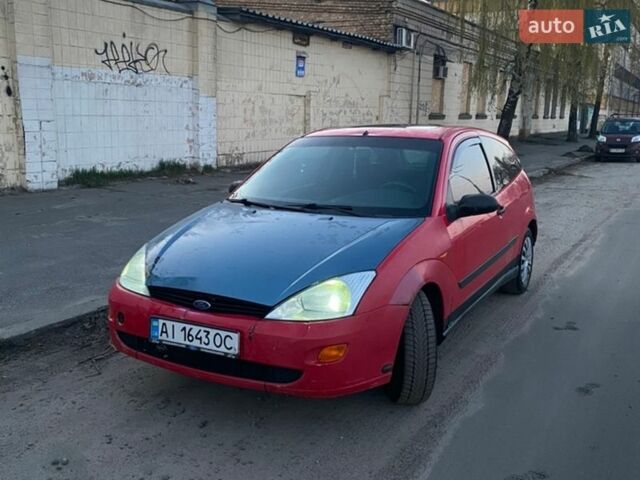 Червоний Форд Фокус, об'ємом двигуна 1.6 л та пробігом 350 тис. км за 1599 $, фото 1 на Automoto.ua