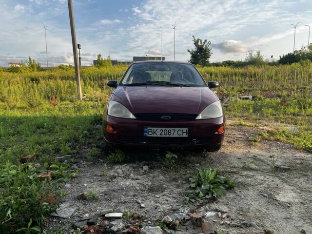 Червоний Форд Фокус, об'ємом двигуна 1.6 л та пробігом 375 тис. км за 2100 $, фото 1 на Automoto.ua