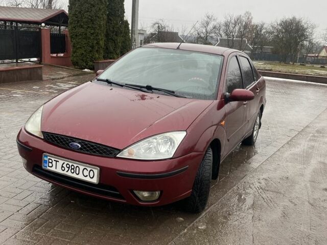Червоний Форд Фокус, об'ємом двигуна 1.8 л та пробігом 250 тис. км за 2000 $, фото 1 на Automoto.ua