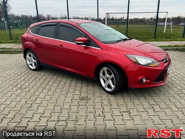 Красный Форд Фокус, объемом двигателя 2 л и пробегом 135 тыс. км за 8100 $, фото 1 на Automoto.ua