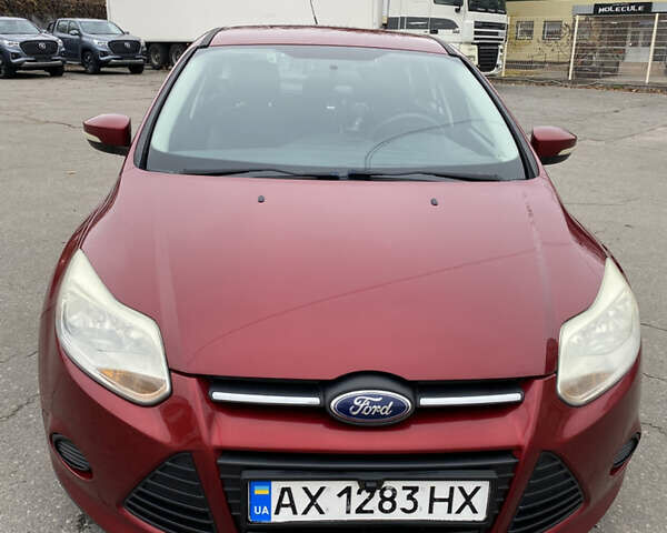 Красный Форд Фокус, объемом двигателя 2 л и пробегом 125 тыс. км за 7500 $, фото 1 на Automoto.ua