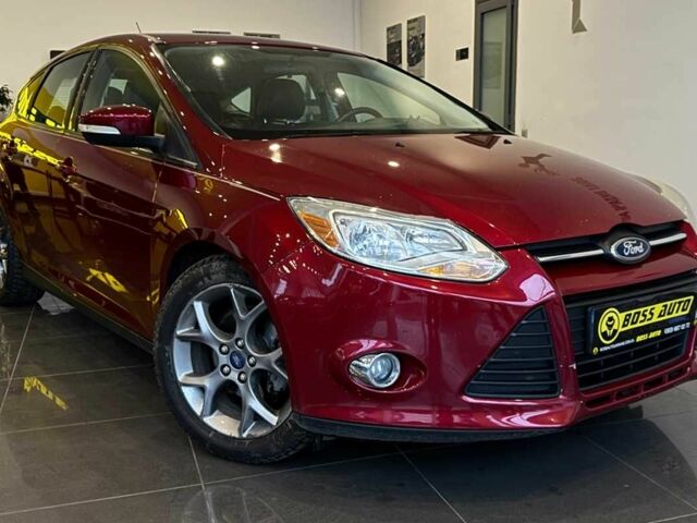 Красный Форд Фокус, объемом двигателя 2 л и пробегом 173 тыс. км за 8599 $, фото 1 на Automoto.ua