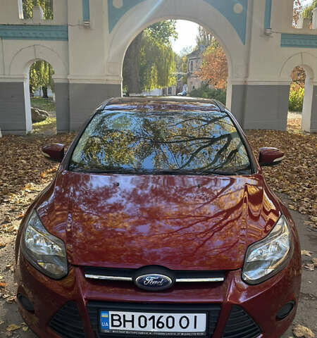 Форд Фокус 2013 в Беляевке на Automoto.ua Красный Форд Фокус, объемом двигателя 2 л и пробегом 138 тыс. км за 7100 $, фото 1 на Automoto.ua