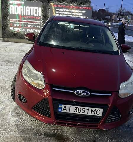 Червоний Форд Фокус, об'ємом двигуна 2 л та пробігом 223 тис. км за 7500 $, фото 1 на Automoto.ua
