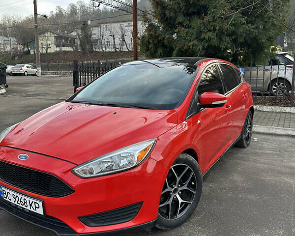 Красный Форд Фокус, объемом двигателя 2 л и пробегом 192 тыс. км за 7000 $, фото 1 на Automoto.ua