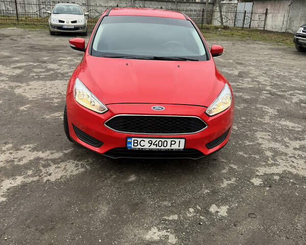 Красный Форд Фокус, объемом двигателя 2 л и пробегом 198 тыс. км за 7500 $, фото 1 на Automoto.ua