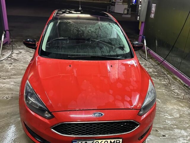 Червоний Форд Фокус, об'ємом двигуна 2 л та пробігом 194 тис. км за 8000 $, фото 1 на Automoto.ua