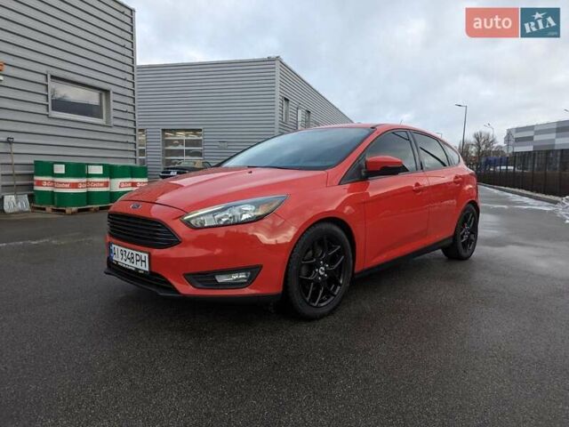 Красный Форд Фокус, объемом двигателя 2 л и пробегом 134 тыс. км за 8900 $, фото 1 на Automoto.ua