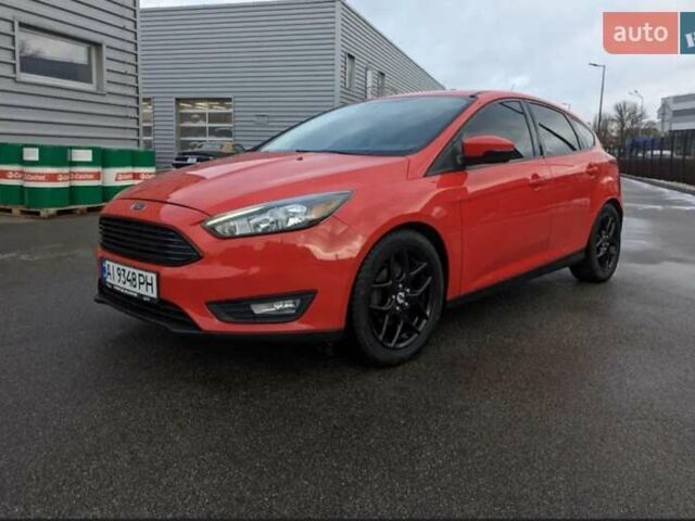Красный Форд Фокус, объемом двигателя 2 л и пробегом 141 тыс. км за 9200 $, фото 1 на Automoto.ua