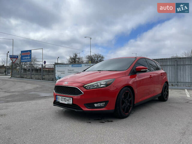 Красный Форд Фокус, объемом двигателя 2 л и пробегом 197 тыс. км за 8500 $, фото 1 на Automoto.ua