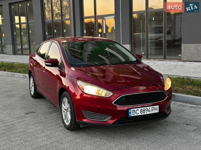 Красный Форд Фокус, объемом двигателя 2 л и пробегом 180 тыс. км за 7250 $, фото 1 на Automoto.ua