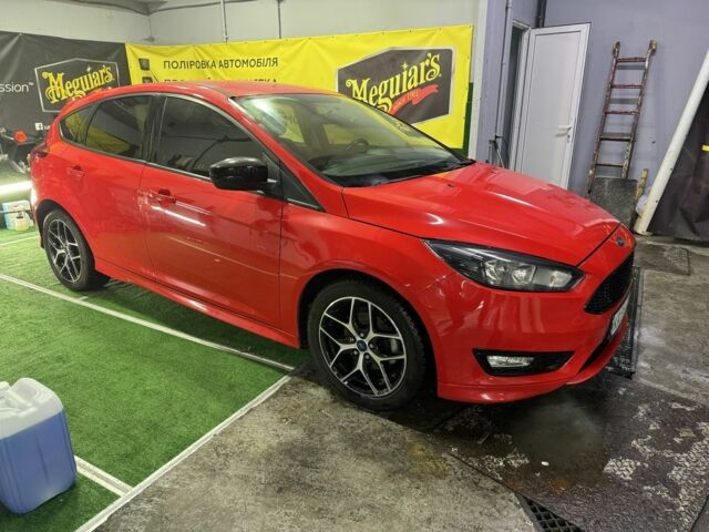 Красный Форд Фокус, объемом двигателя 2 л и пробегом 163 тыс. км за 8500 $, фото 1 на Automoto.ua