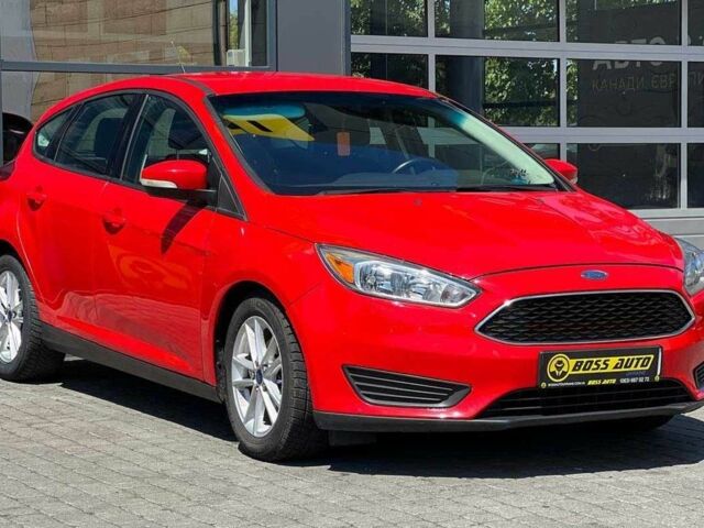 Красный Форд Фокус, объемом двигателя 2 л и пробегом 206 тыс. км за 7990 $, фото 1 на Automoto.ua