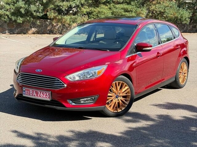 Червоний Форд Фокус, об'ємом двигуна 2 л та пробігом 79 тис. км за 9850 $, фото 1 на Automoto.ua