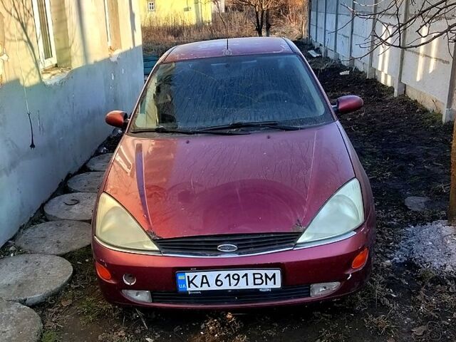 Красный Форд Фокус, объемом двигателя 1.8 л и пробегом 0 тыс. км за 1000 $, фото 1 на Automoto.ua