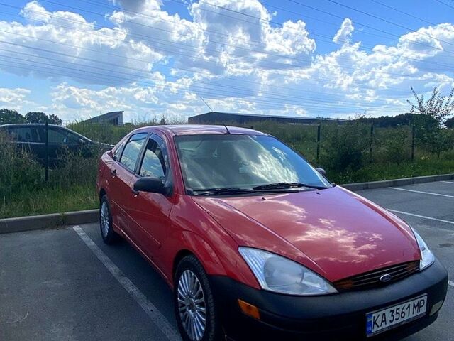 Червоний Форд Фокус, об'ємом двигуна 2 л та пробігом 200 тис. км за 3000 $, фото 1 на Automoto.ua