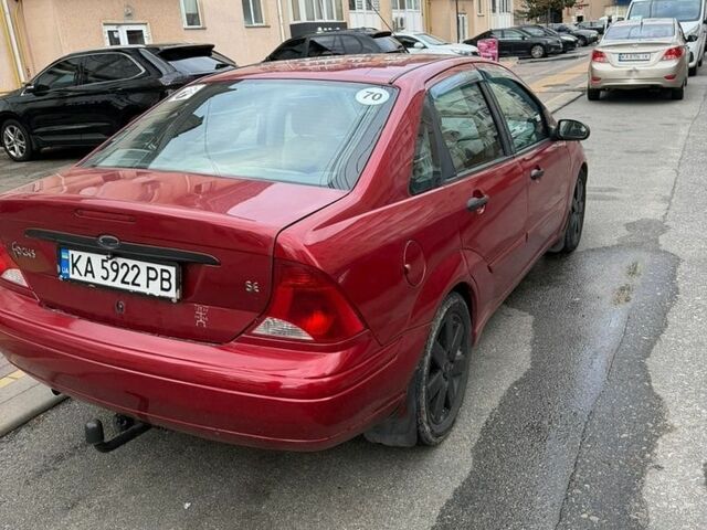 Червоний Форд Фокус, об'ємом двигуна 2 л та пробігом 270 тис. км за 1900 $, фото 1 на Automoto.ua
