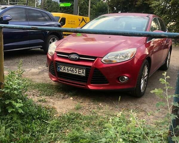 Червоний Форд Фокус, об'ємом двигуна 2 л та пробігом 200 тис. км за 7500 $, фото 1 на Automoto.ua