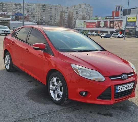 Червоний Форд Фокус, об'ємом двигуна 2 л та пробігом 370 тис. км за 6100 $, фото 1 на Automoto.ua