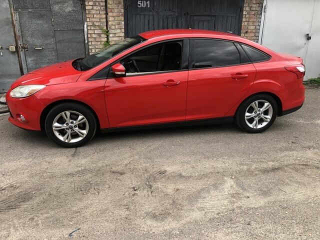 Красный Форд Фокус, объемом двигателя 2 л и пробегом 316 тыс. км за 6699 $, фото 1 на Automoto.ua