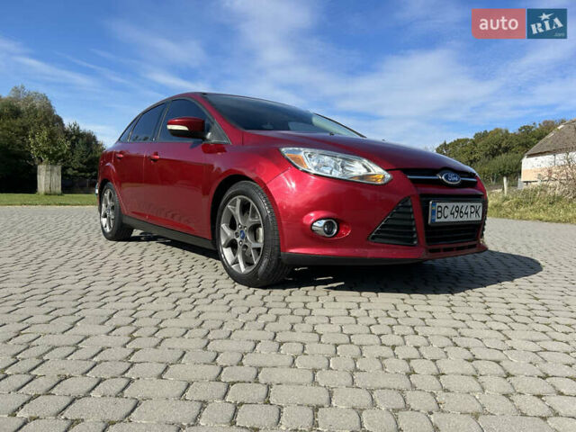 Червоний Форд Фокус, об'ємом двигуна 2 л та пробігом 165 тис. км за 7100 $, фото 1 на Automoto.ua