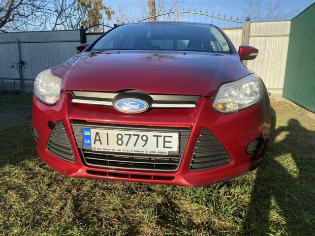 Красный Форд Фокус, объемом двигателя 2 л и пробегом 189 тыс. км за 6600 $, фото 1 на Automoto.ua