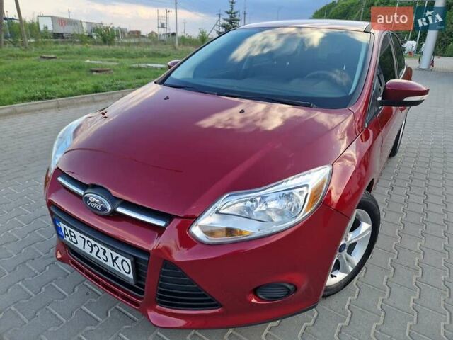 Красный Форд Фокус, объемом двигателя 2 л и пробегом 179 тыс. км за 6900 $, фото 1 на Automoto.ua