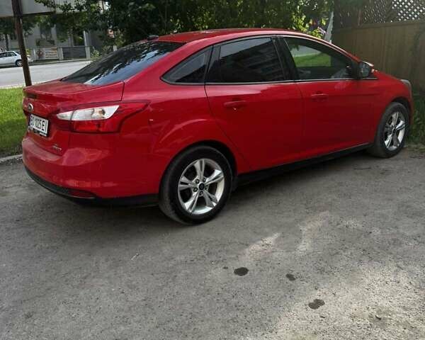 Форд Фокус 2014 в Тернополе на Automoto.ua Красный Форд Фокус, объемом двигателя 2 л и пробегом 200 тыс. км за 7600 $, фото 1 на Automoto.ua