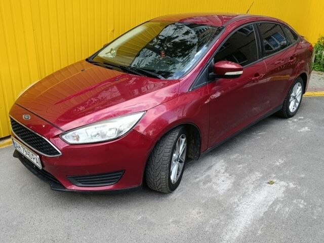 Красный Форд Фокус, объемом двигателя 2 л и пробегом 190 тыс. км за 8800 $, фото 1 на Automoto.ua