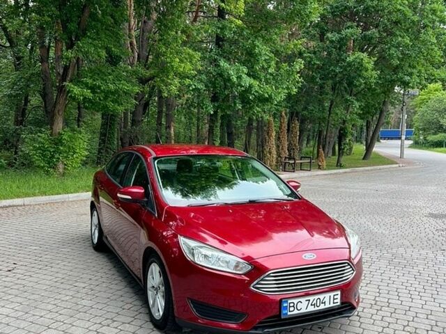 Красный Форд Фокус, объемом двигателя 2 л и пробегом 107 тыс. км за 7750 $, фото 1 на Automoto.ua