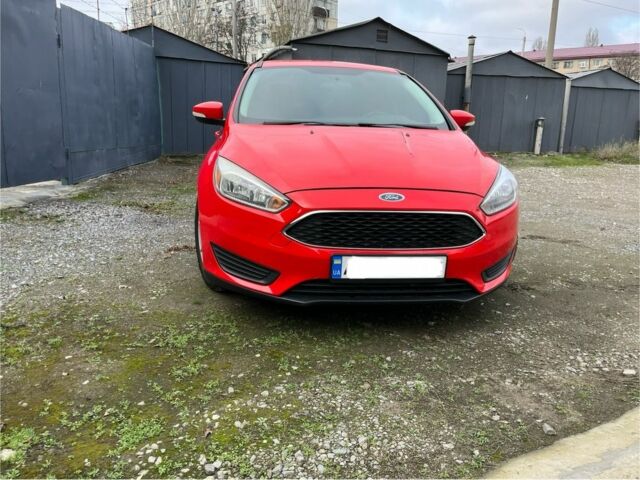 Красный Форд Фокус, объемом двигателя 2 л и пробегом 124 тыс. км за 8300 $, фото 1 на Automoto.ua