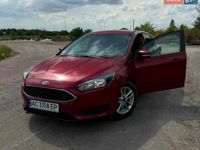Червоний Форд Фокус, об'ємом двигуна 2 л та пробігом 187 тис. км за 8500 $, фото 1 на Automoto.ua