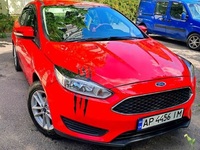 Червоний Форд Фокус, об'ємом двигуна 2 л та пробігом 160 тис. км за 7500 $, фото 1 на Automoto.ua