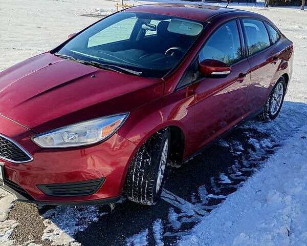 Червоний Форд Фокус, об'ємом двигуна 2 л та пробігом 106 тис. км за 10500 $, фото 1 на Automoto.ua