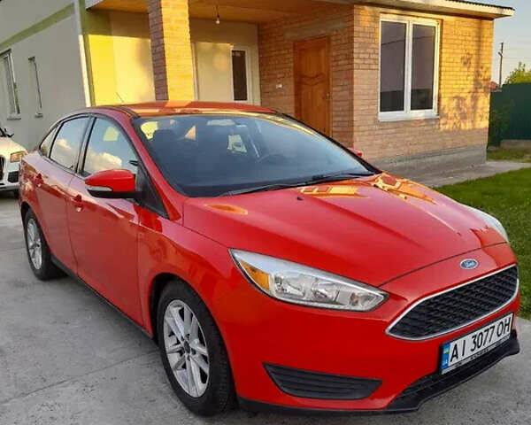 Червоний Форд Фокус, об'ємом двигуна 2 л та пробігом 176 тис. км за 9500 $, фото 1 на Automoto.ua